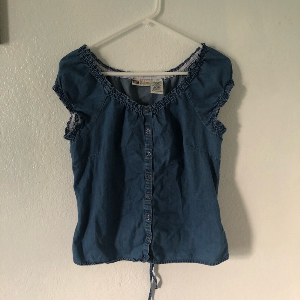Denim Top